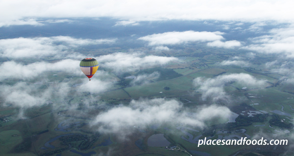 Hot Air Balloon Ride in Yarra Valley - Places and Foods