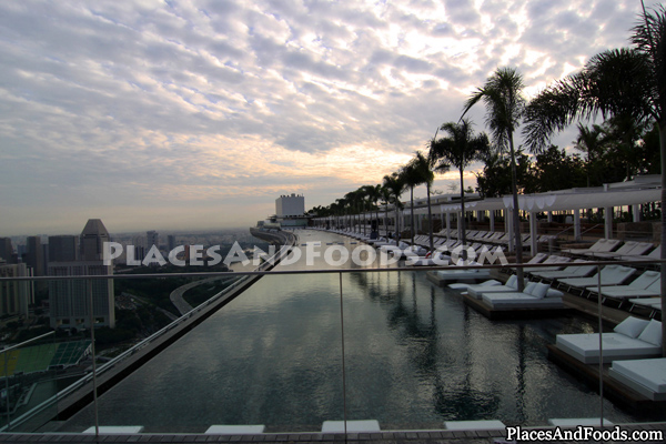 Marina Bay Sands Skypark Swimming Pool