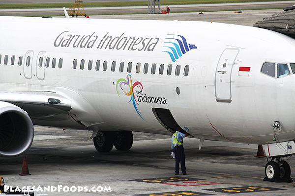 The Garuda Indonesia's Boeing 737-800NG