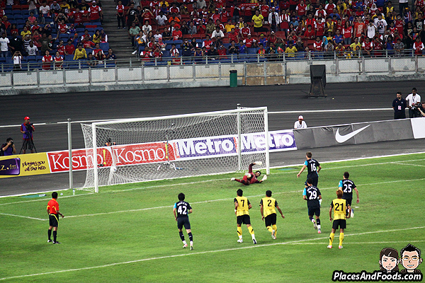 Malaysia vs Arsenal Penalty