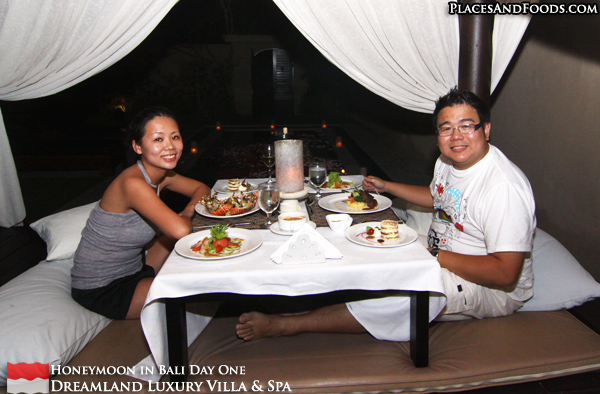 Dinner at Dreamland Luxury Villa and Spa