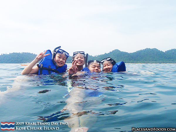 Snorkelling at Koh Chuak Island Trang