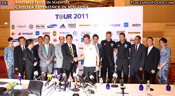 Chelsea Fc press conference Malaysia