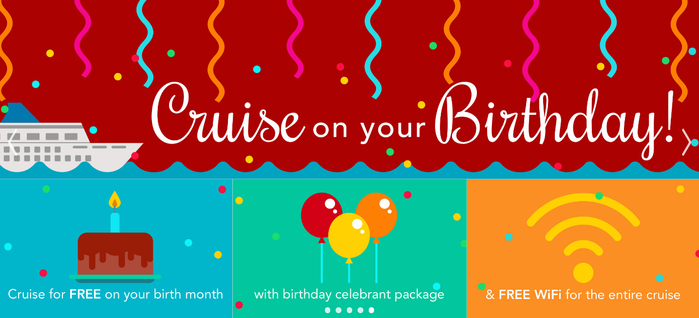 Star Cruises Gives You Free Cruise On Your Birthday Month In 17