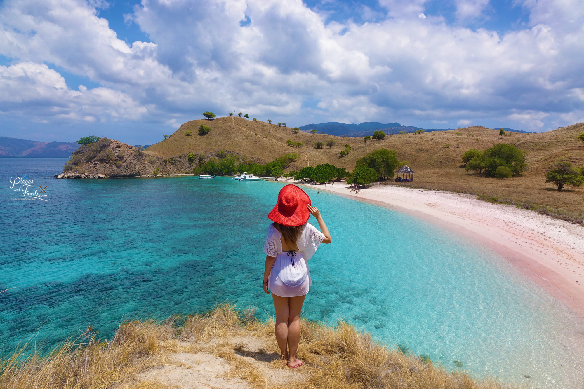 Pink beach komodo island