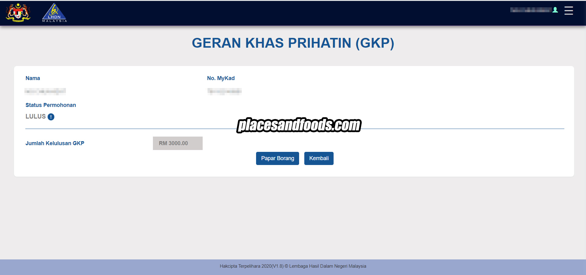 Result For Gkp Geran Khas Prihatin Is Out Today