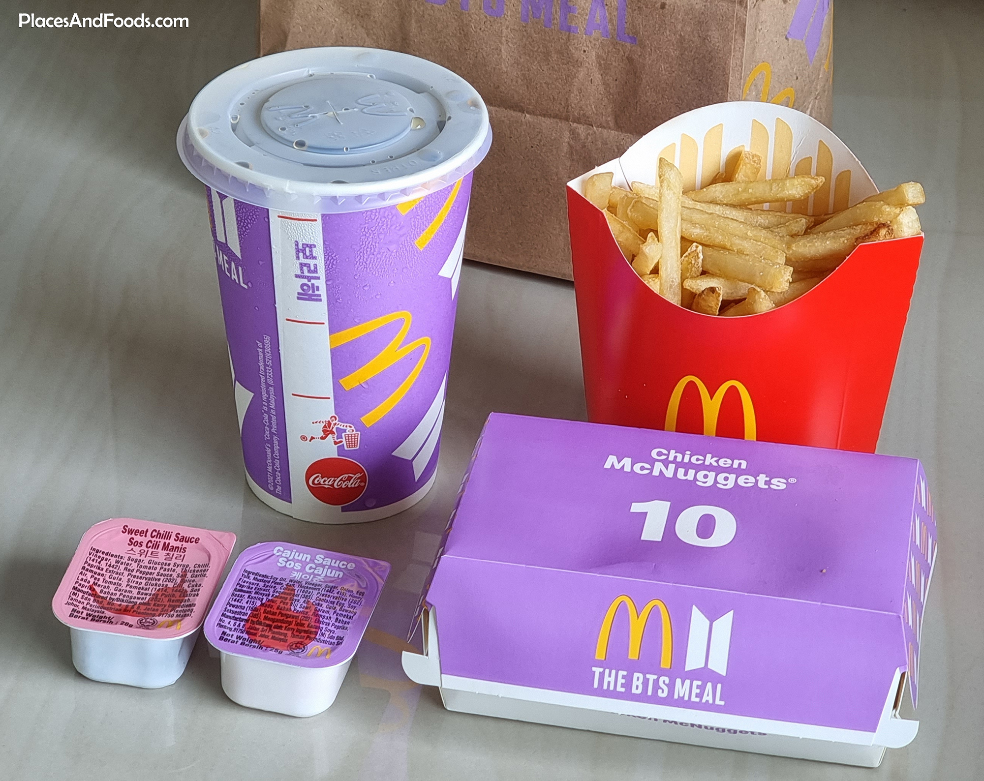 Meal bts McDonald's BTS